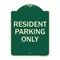 Signmission Resident Parking Only Heavy-Gauge Aluminum Architectural Sign, 24" x 18", G-1824-22982 A-DES-G-1824-22982 - alternate 1